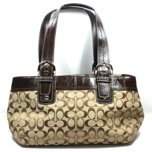 Coach Soho Pleated Signature Tote